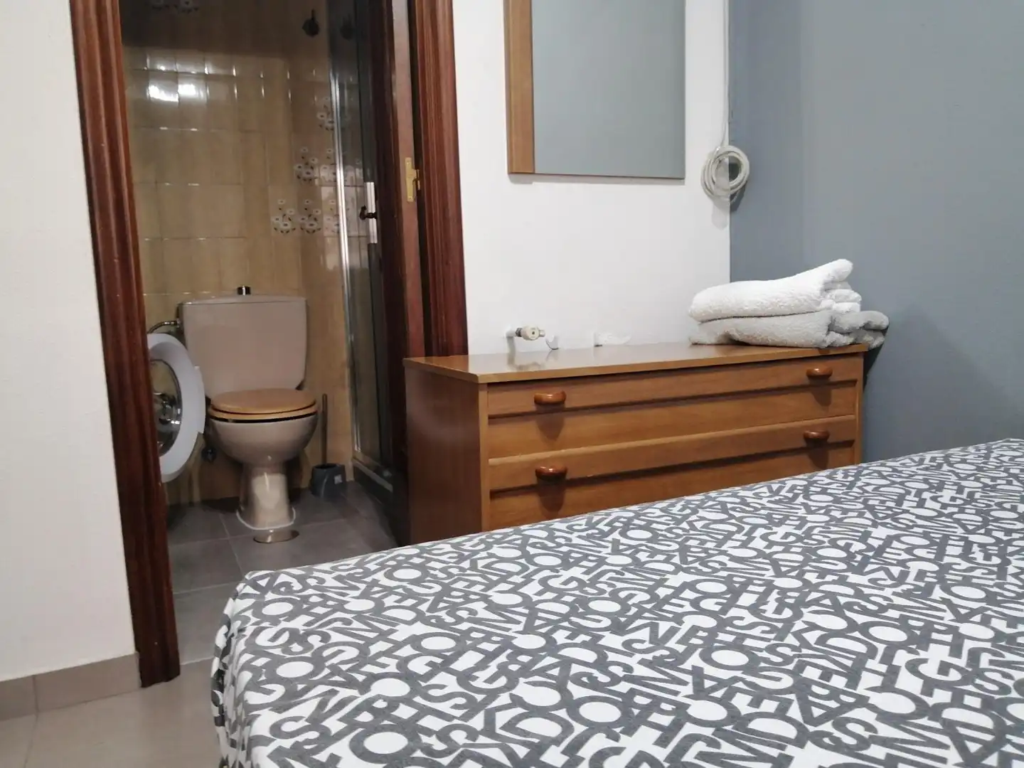 Bedroom of Flat for sale in Ourense Capital   with Parquet flooring, Terrace and Storage room