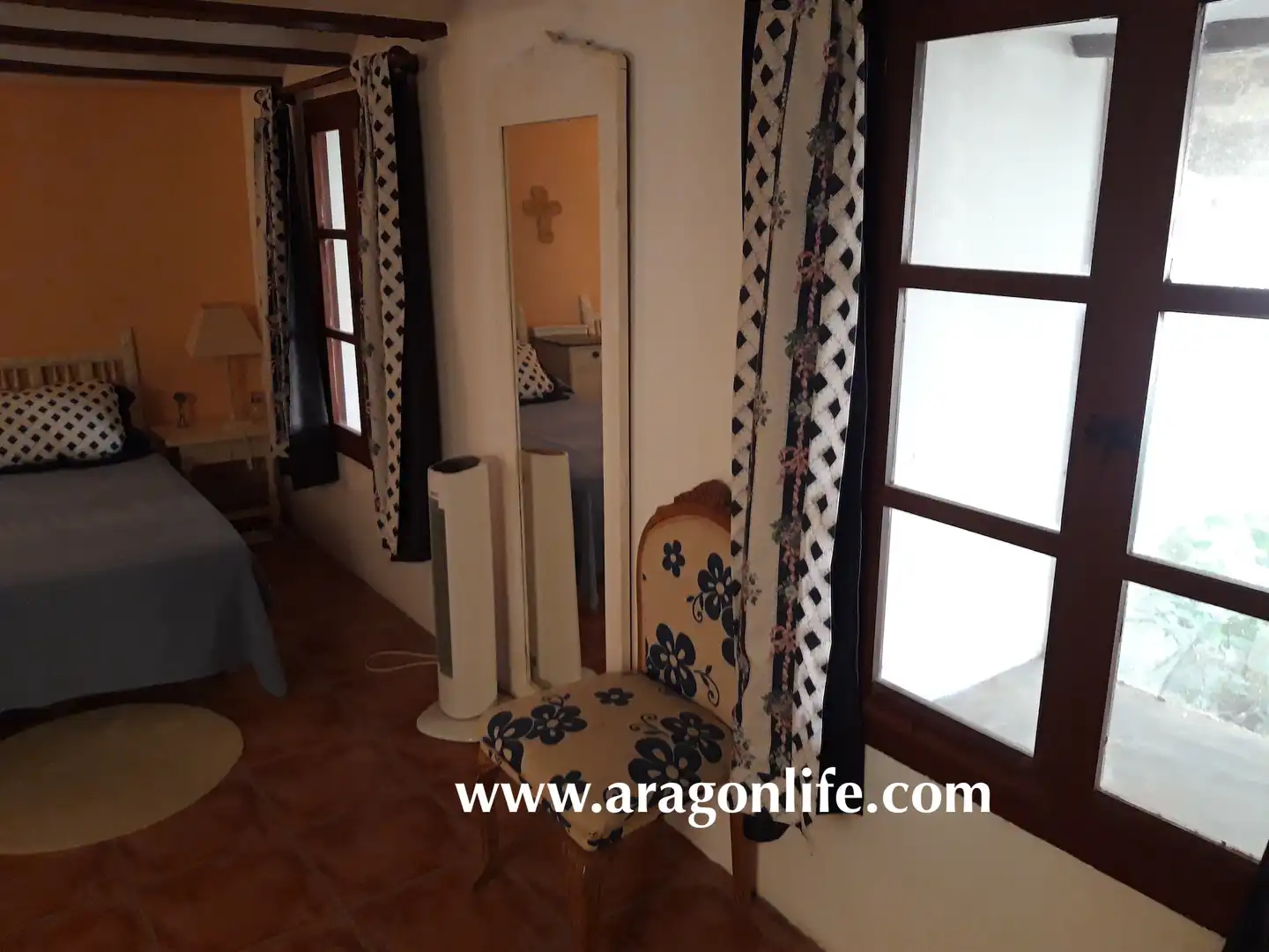 Bedroom of Houses for sale in Maella  with Furnished, Oven and Washing machine