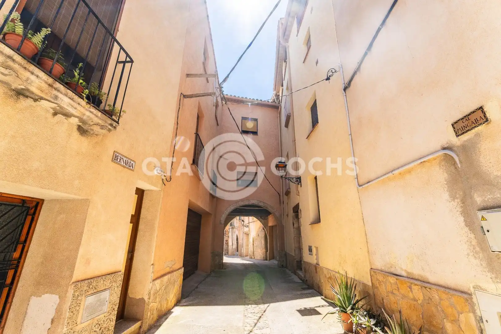 Vista exterior de Casa adosada en venta en Cabacés