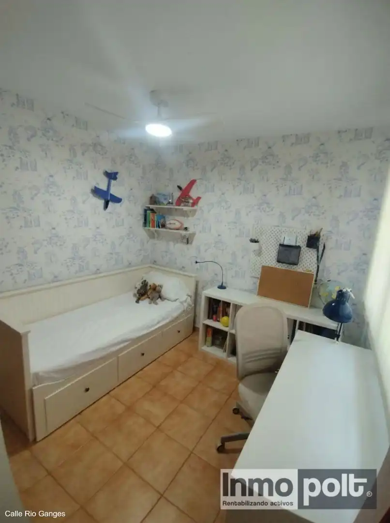 Schlafzimmer von Haus oder Chalet zur Miete in Torre-Pacheco mit Klimaanlage, Privatgarten und Terrasse