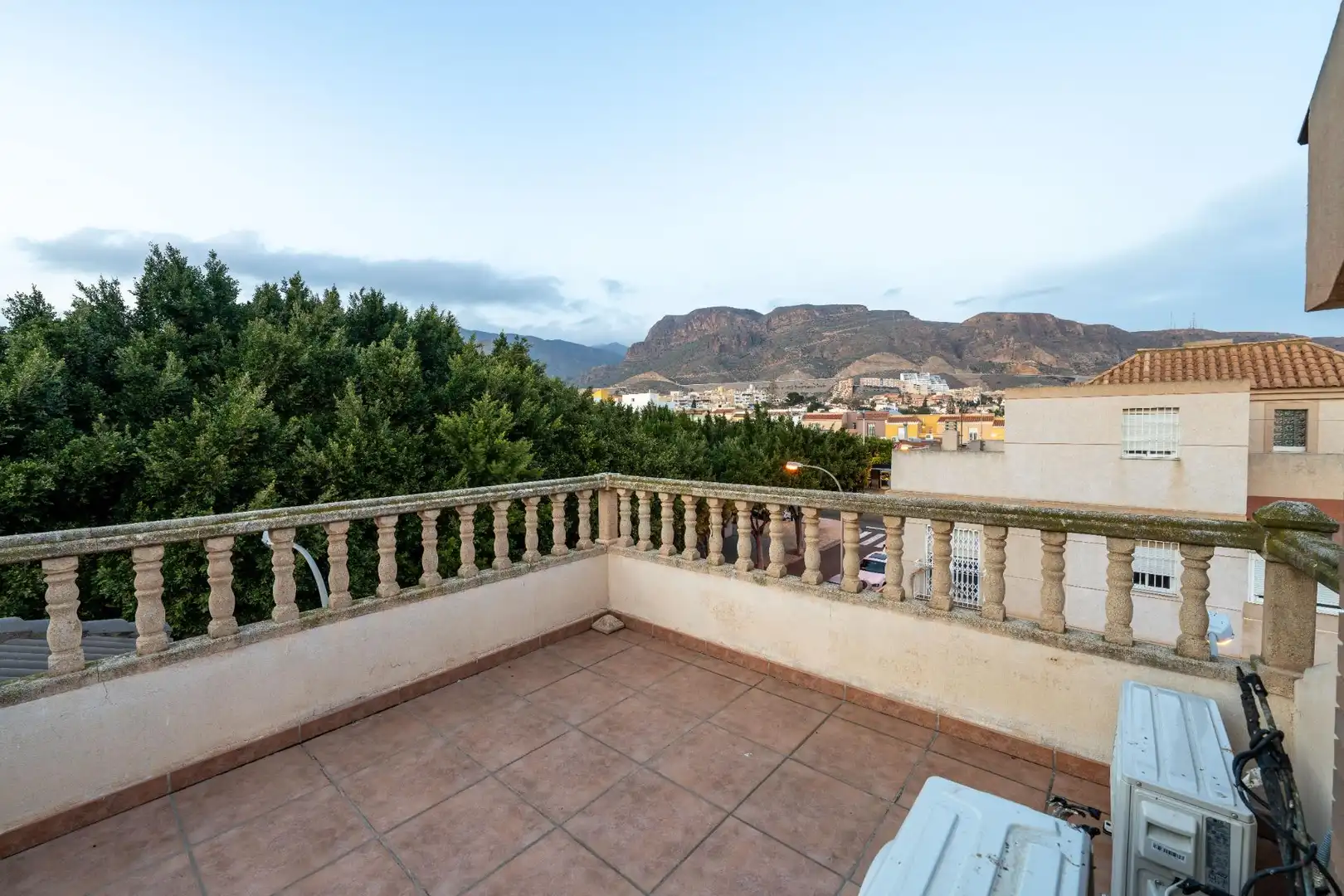 Terrace of Houses for sale in Roquetas de Mar  with Air Conditioner, Private garden and Terrace