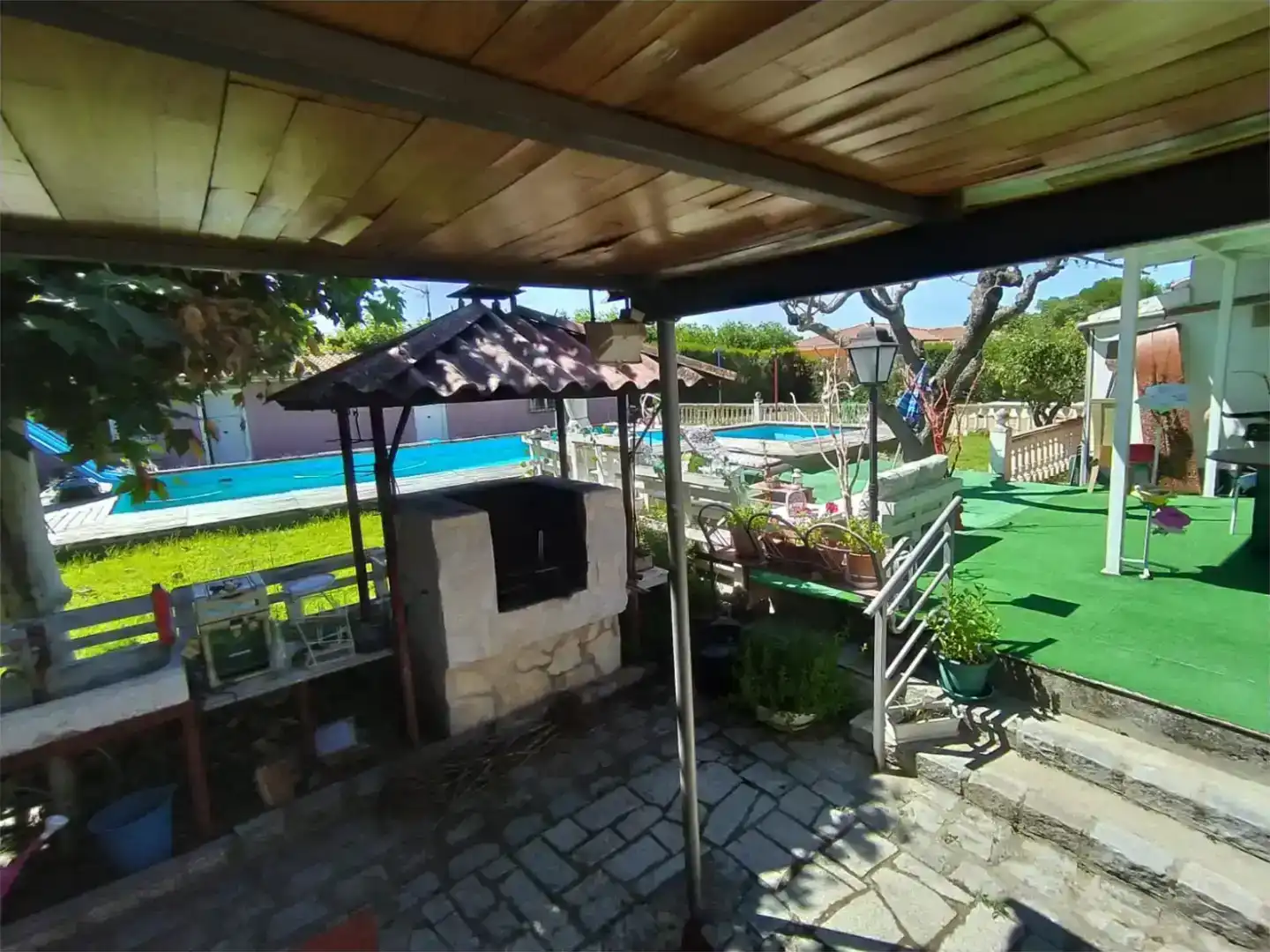 Piscina de Casa o xalet en venda en El Pino de Tormes amb Piscina, Moblat i Forn