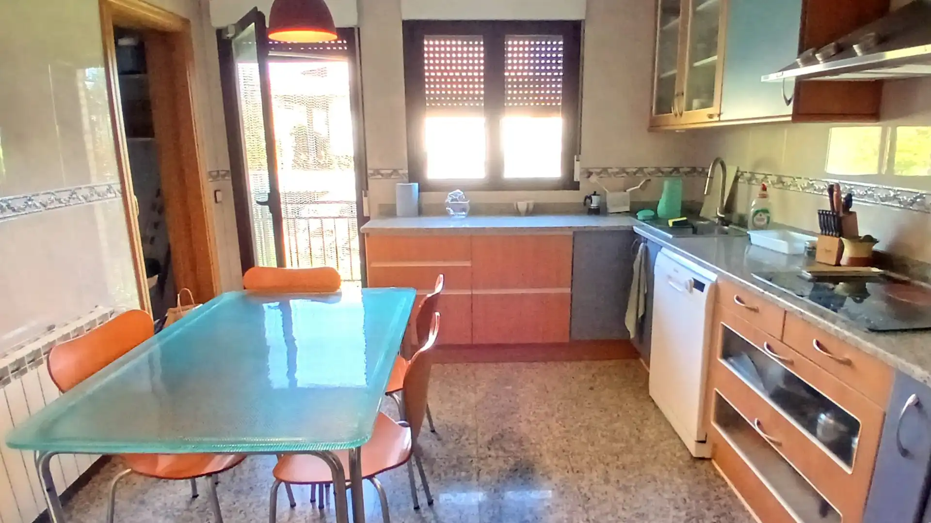 Cuina de Casa o xalet en venda en Collado Villalba amb Calefacció, Jardí privat i Terrassa