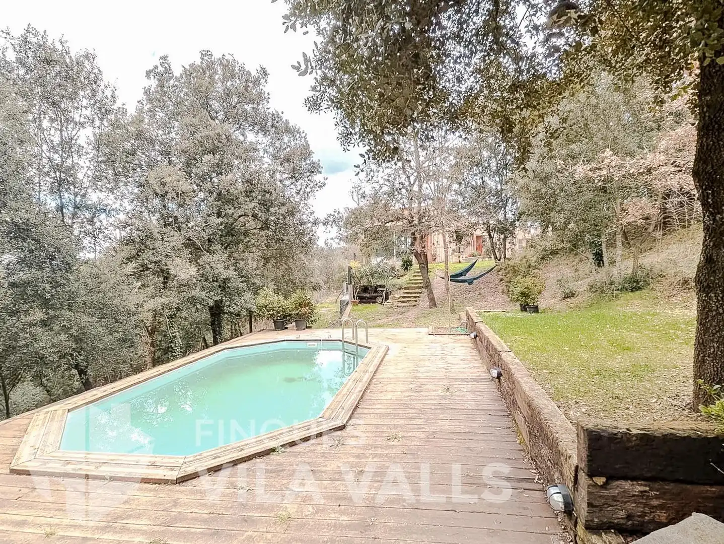 Piscina de Casa o xalet en venda en Sant Quirze Safaja