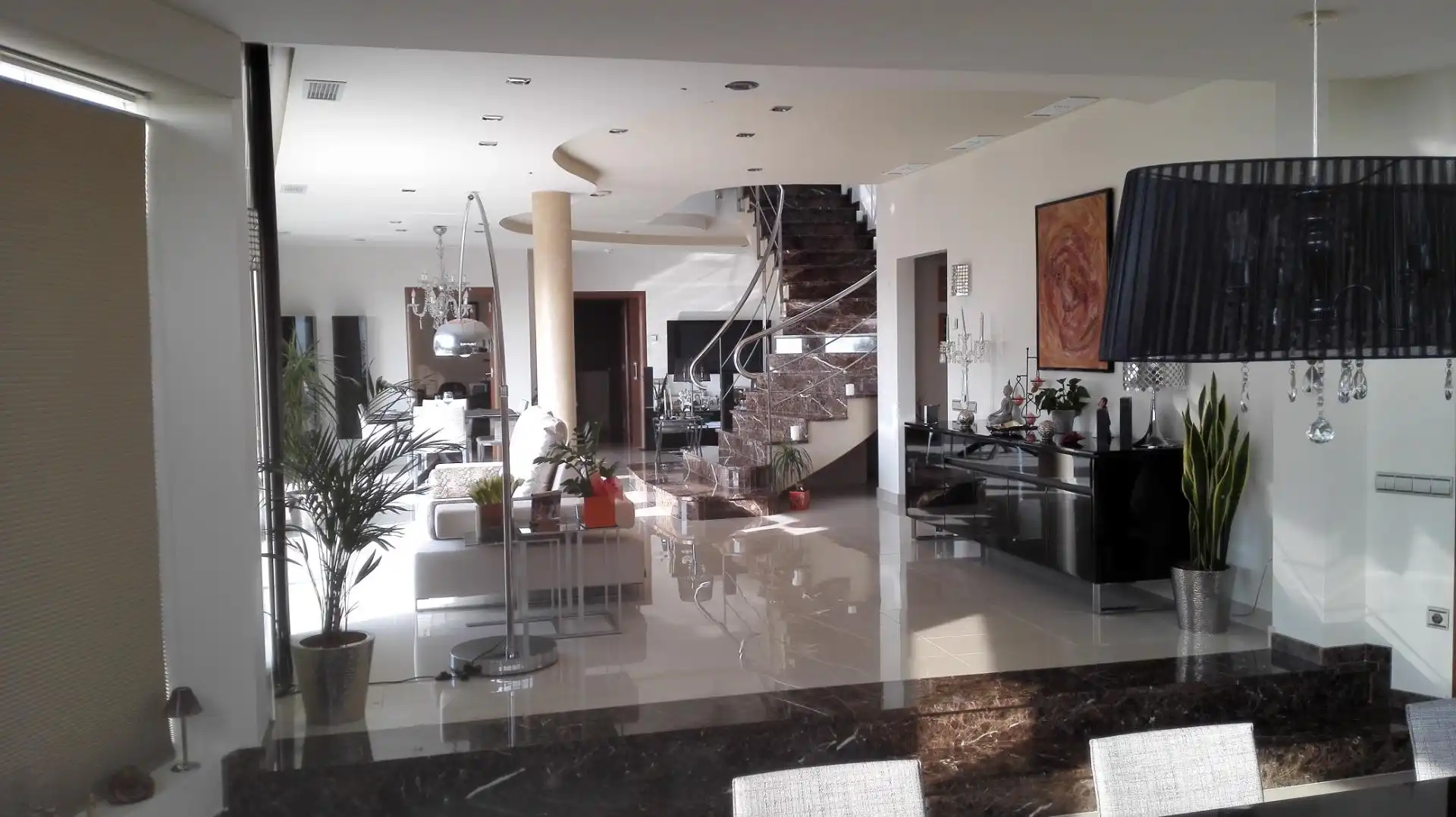 Wohnzimmer von Haus oder Chalet zum Verkauf in Cunit mit Klimaanlage, Heizung und Privatgarten