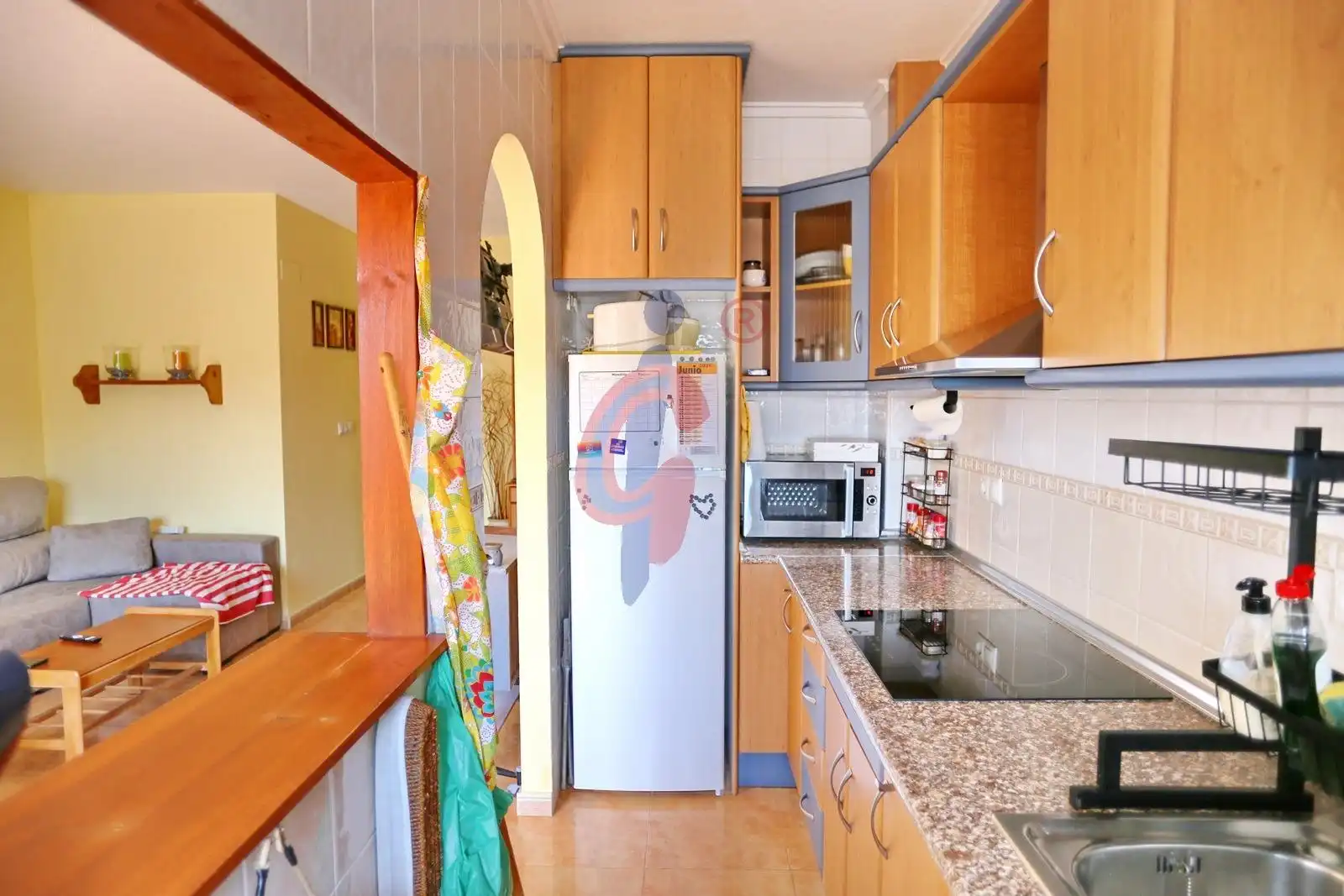 Cocina de Planta baja en venta en Daya Nueva con Jardín privado, Terraza y Amueblado
