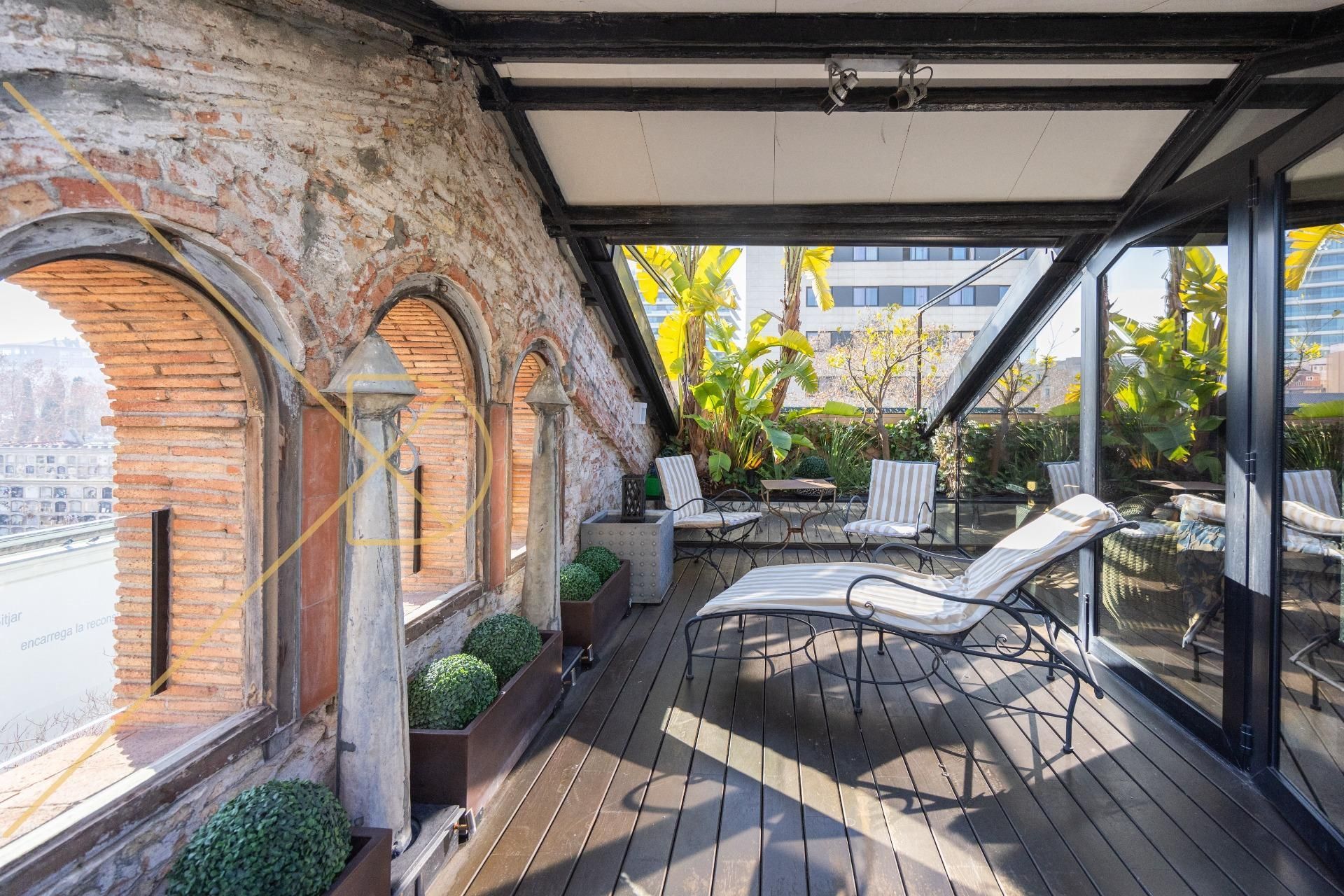 Terrace of Loft for sale in  Barcelona Capital  with Air Conditioner, Heating and Terrace