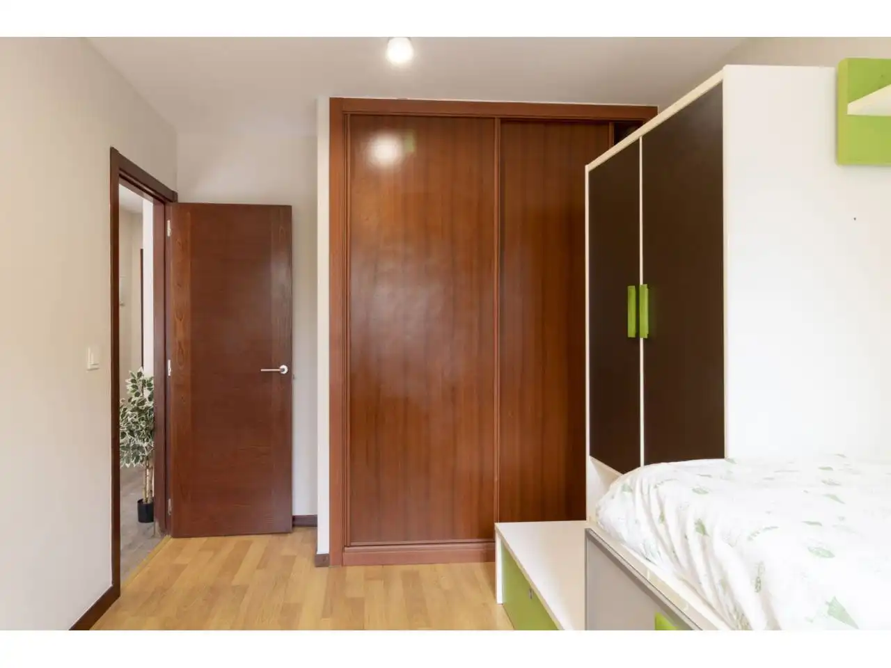 Bedroom of Flat for sale in Teo  with Heating, Terrace and Furnished