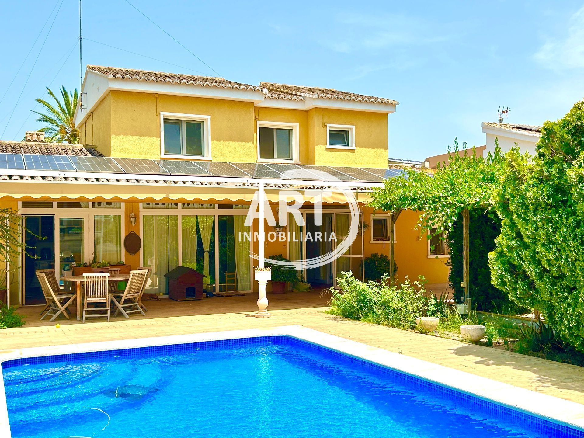 Garden of House or chalet for sale in Paterna  with Air Conditioner, Heating and Private garden