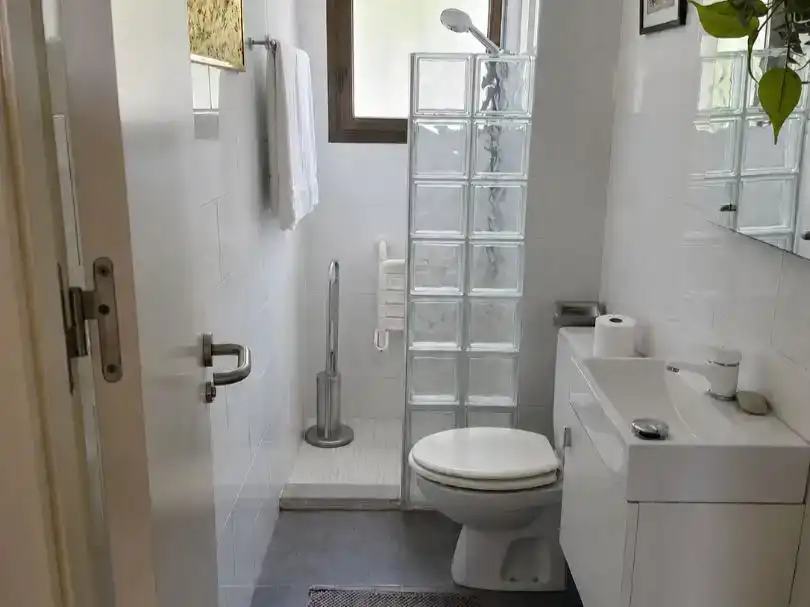 Baño de Casa o chalet en venta en Dénia con Aire acondicionado, Jardín privado y Trastero
