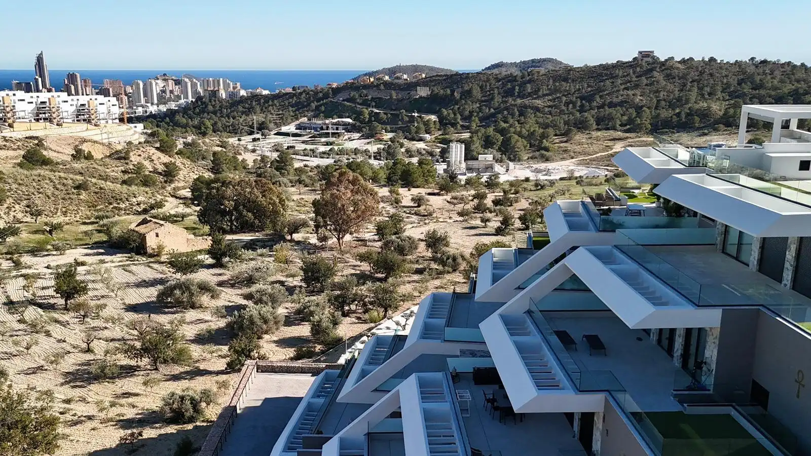 Vista exterior de Apartament en venda en Finestrat amb Aire condicionat, Calefacció i Terrassa