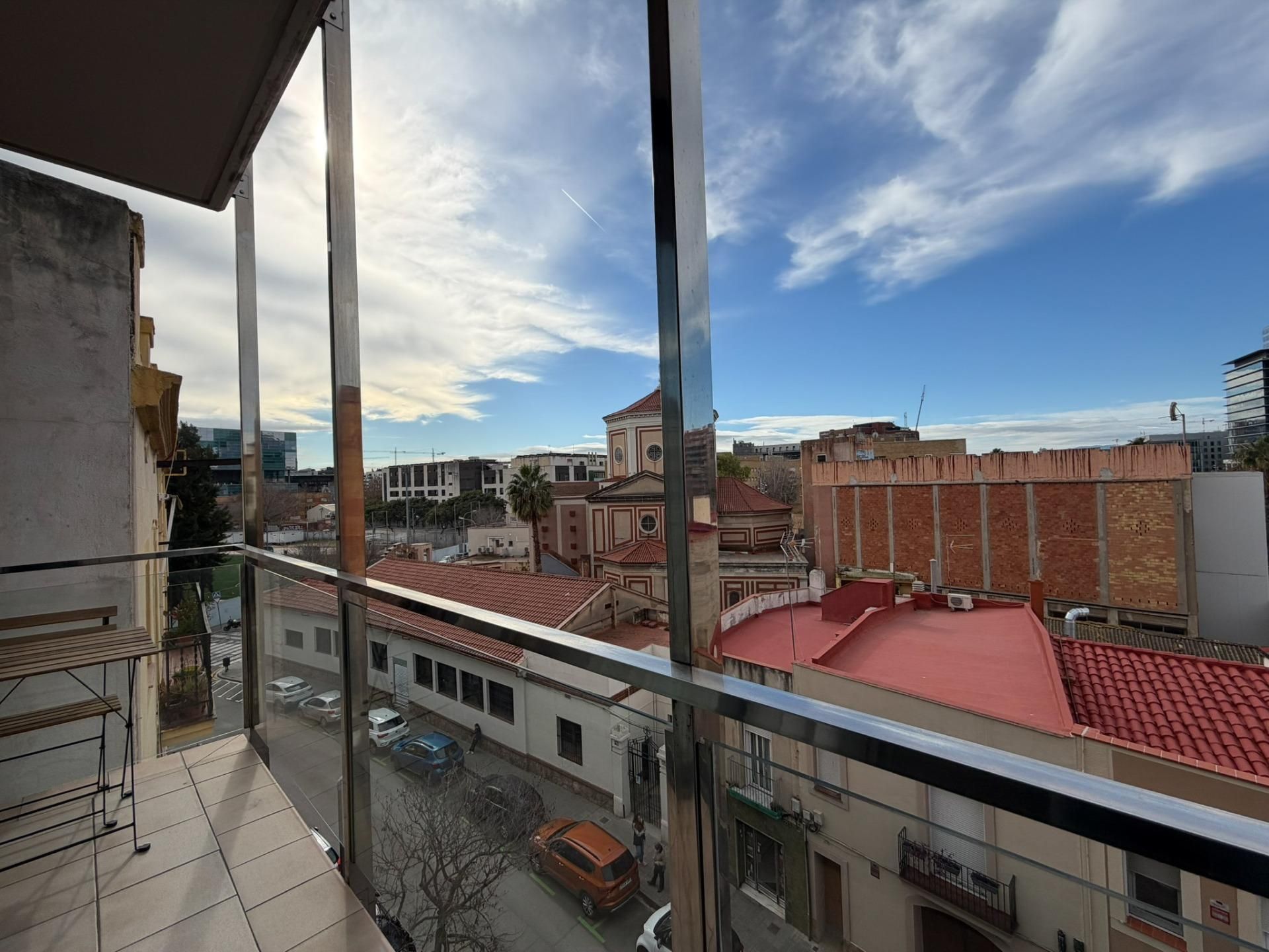 Terraza de Piso de alquiler en  Barcelona Capital con Balcón