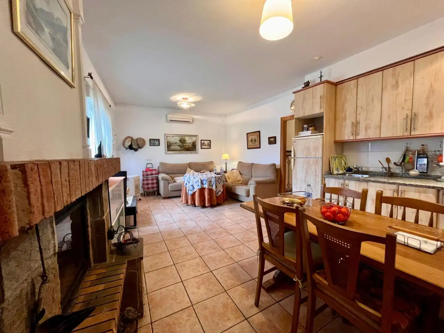Sala de estar de Casa o chalet en venta en Torrecillas de la Tiesa, Cáceres