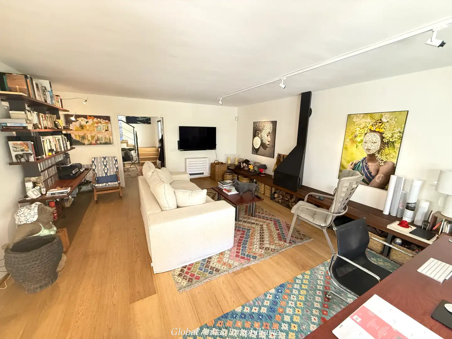 Living room of Houses for sale in Felanitx  with Air Conditioner, Private garden and Terrace