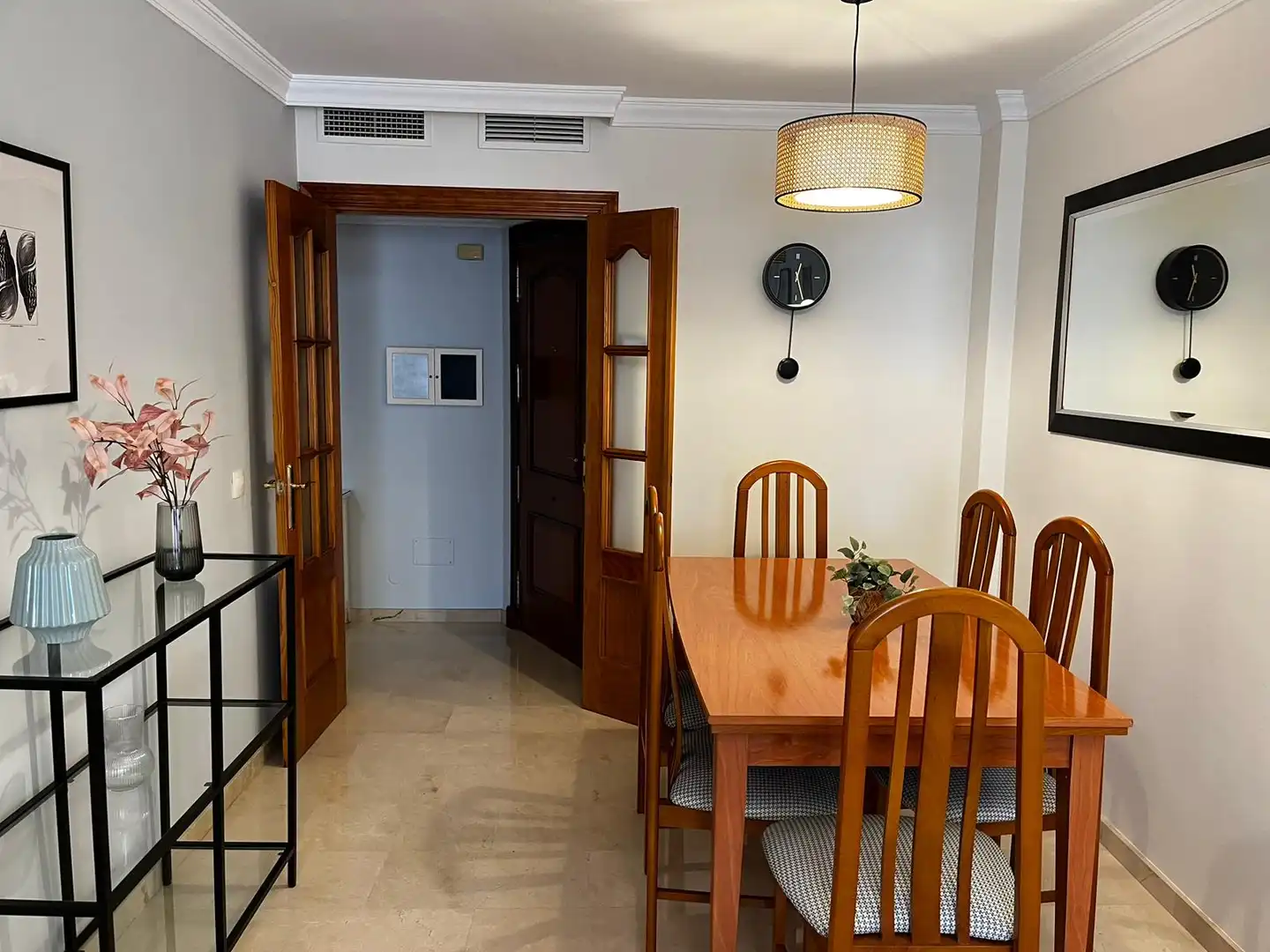 Comedor de Piso de alquiler en Málaga con Aire acondicionado, Calefacción y Amueblado