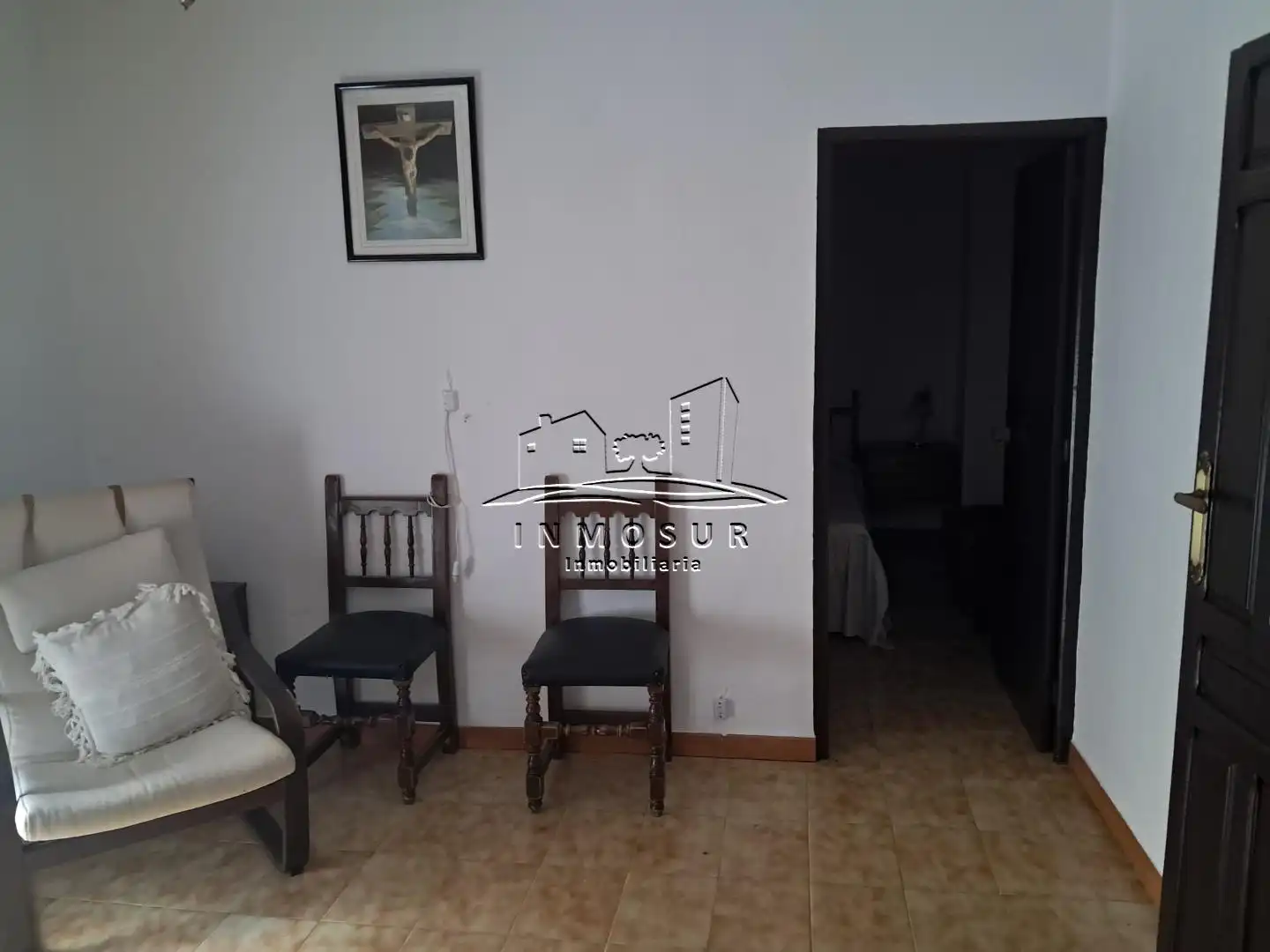 Sala d'estar de Casa adosada en venda en Lucena amb Terrassa