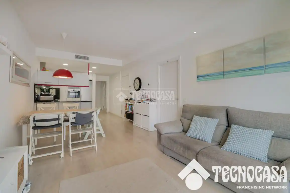 Sala de estar de Piso en venta en Barcelona con Aire acondicionado, Calefacción y Terraza