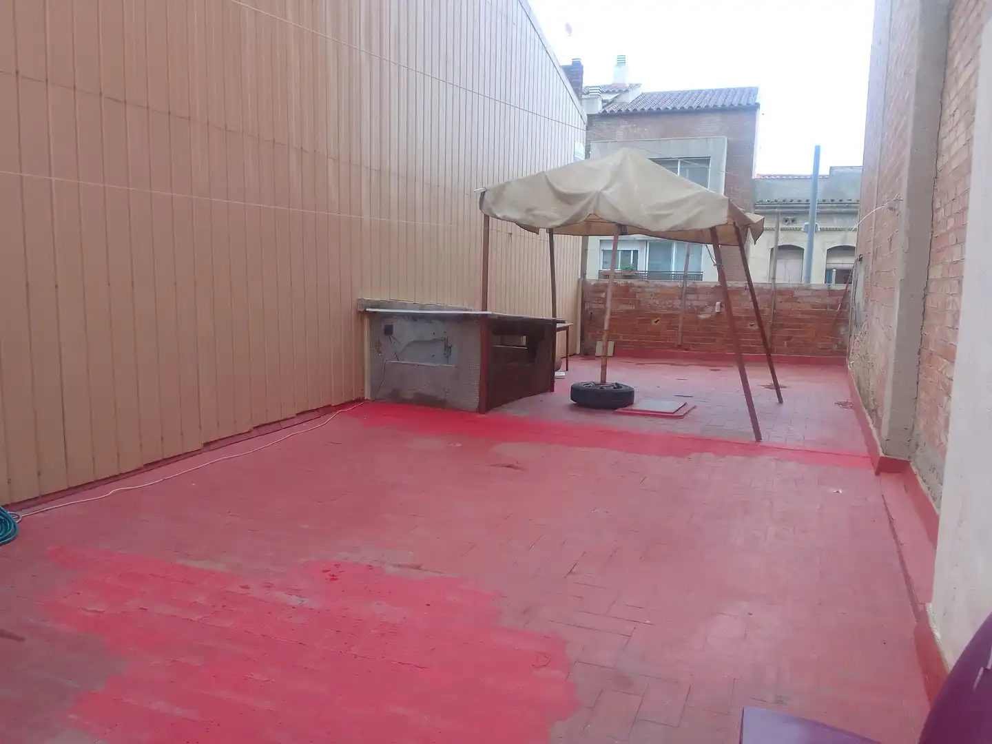 Terrassa de Casa adosada en venda en Badalona amb Balcó