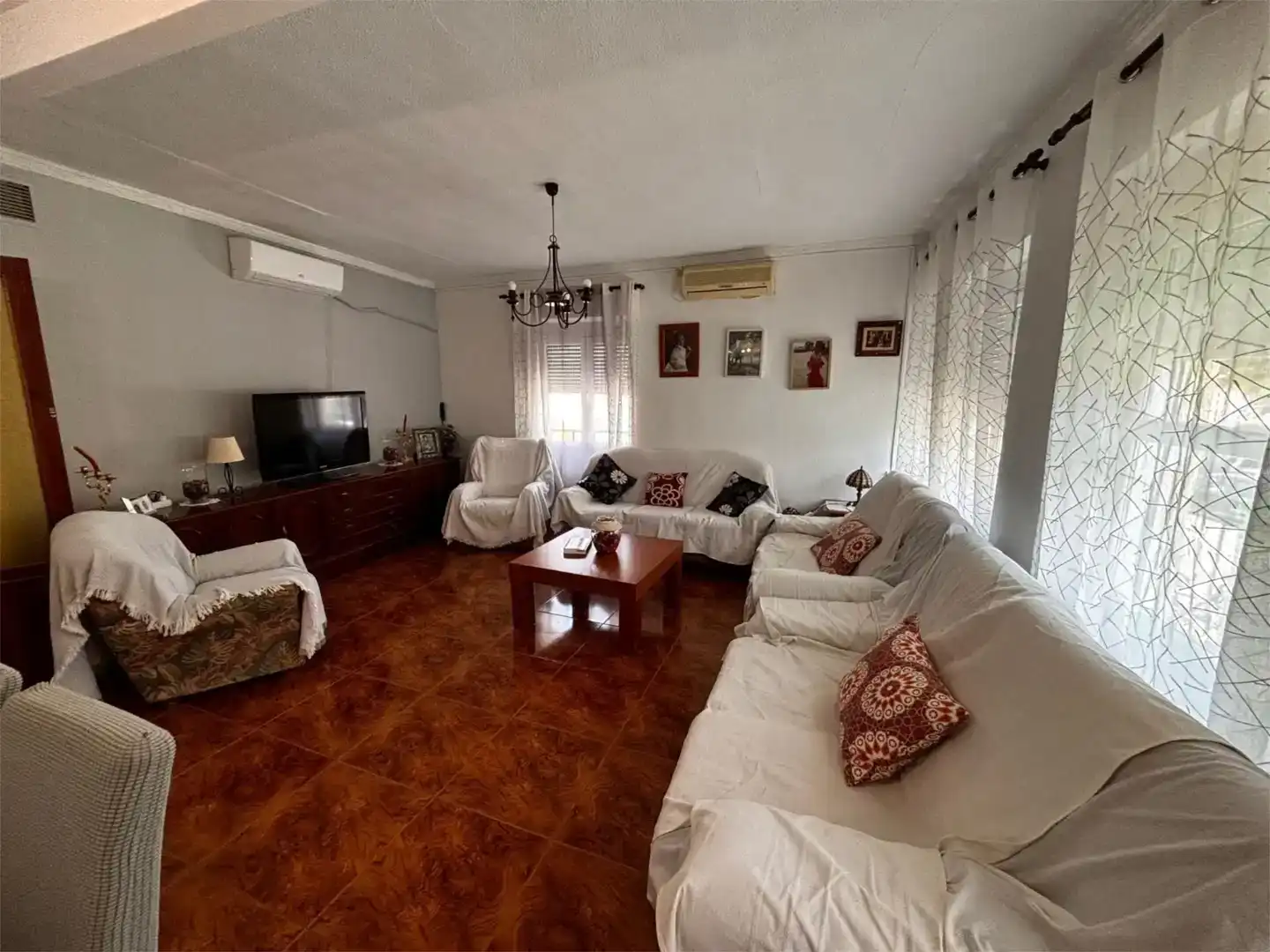 Sala d'estar de Pis en venda en Albatana amb Aire condicionat i Balcó