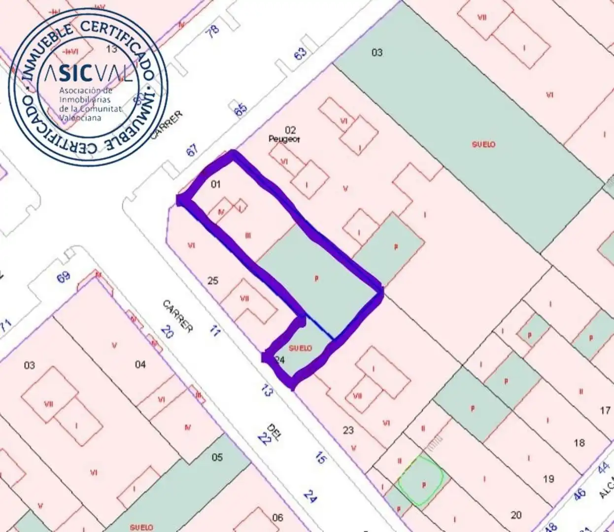 Lands and plots for sale in Calle PARE MENDEZ