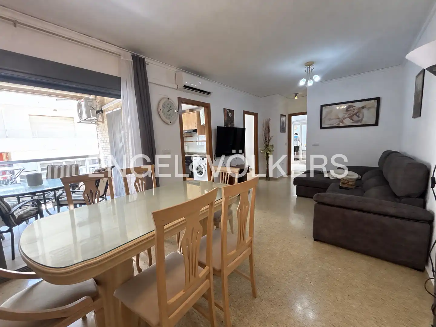 Esszimmer von Wohnung zur Miete in Sagunto / Sagunt mit Klimaanlage, Heizung und Möbliert