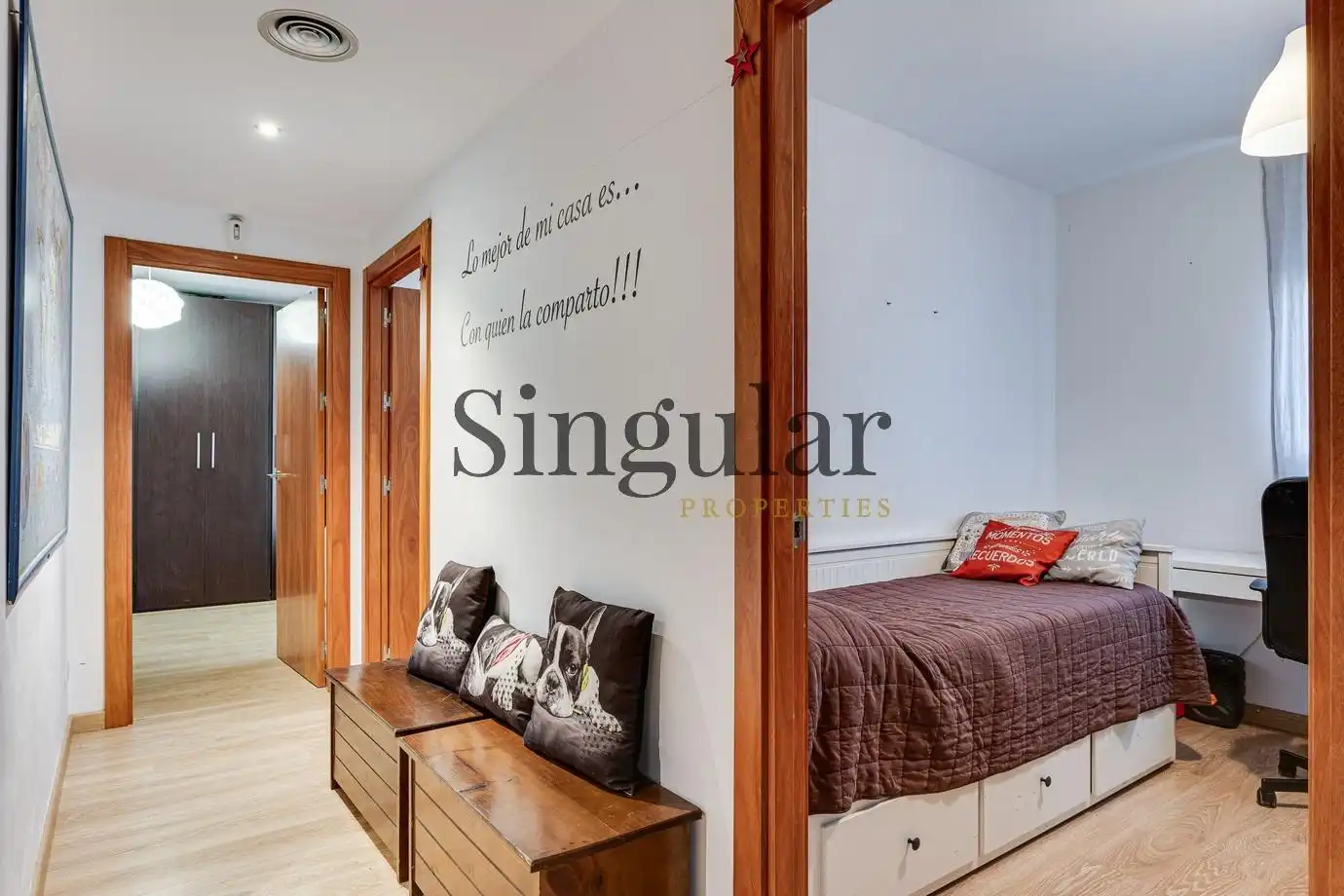 Habitación de Piso en venta en Badalona con Calefacción, Jardín privado y Parquet