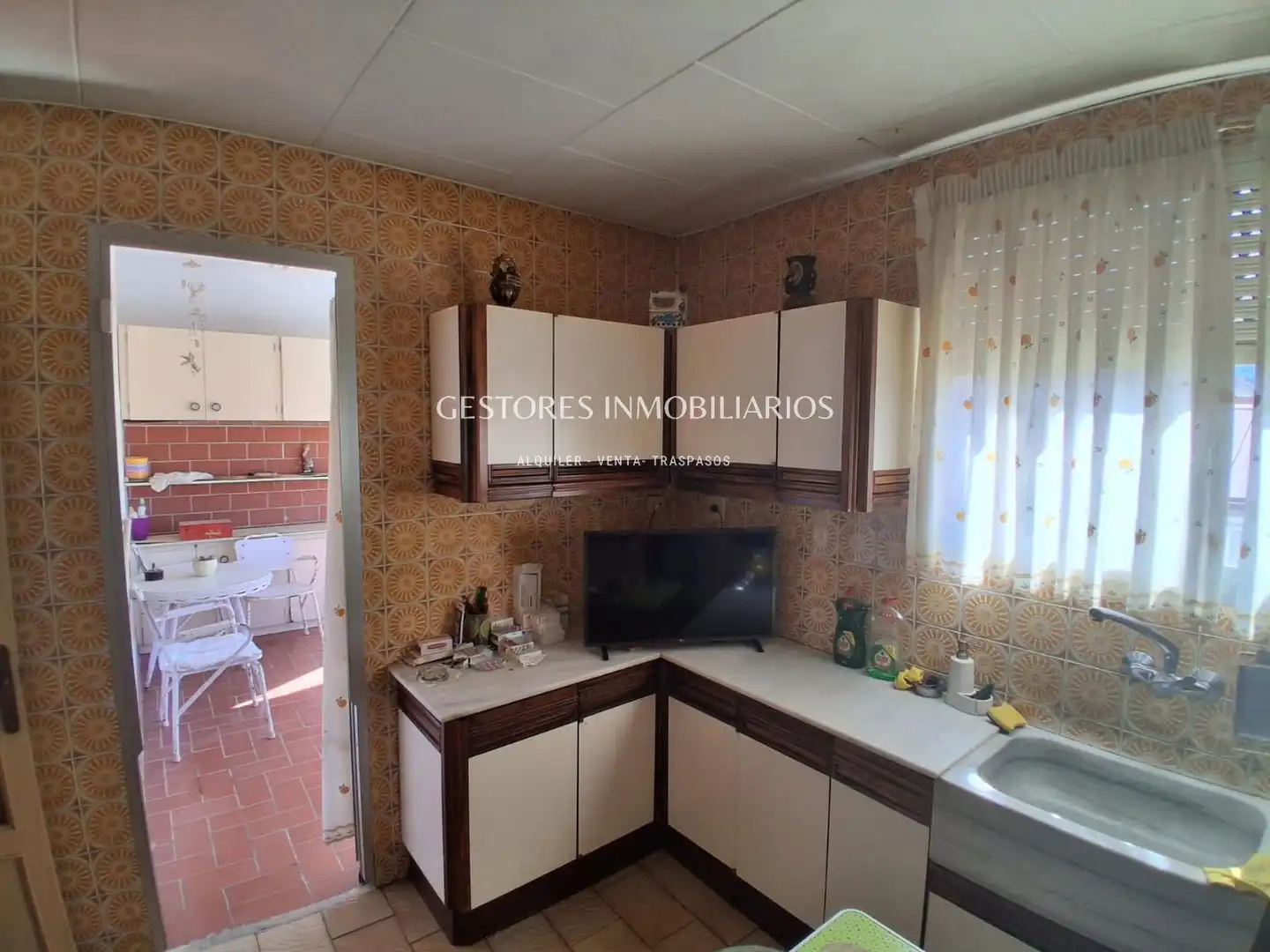 Kitchen of Flat for sale in Alcoy / Alcoi  with Air Conditioner and Terrace