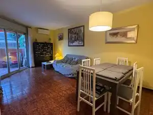 Wohnzimmer von Wohnung zur Miete in Torredembarra mit Klimaanlage, Heizung und Privatgarten