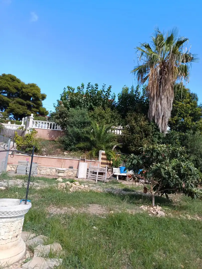Jardí de Casa o xalet en venda en Cunit amb Calefacció