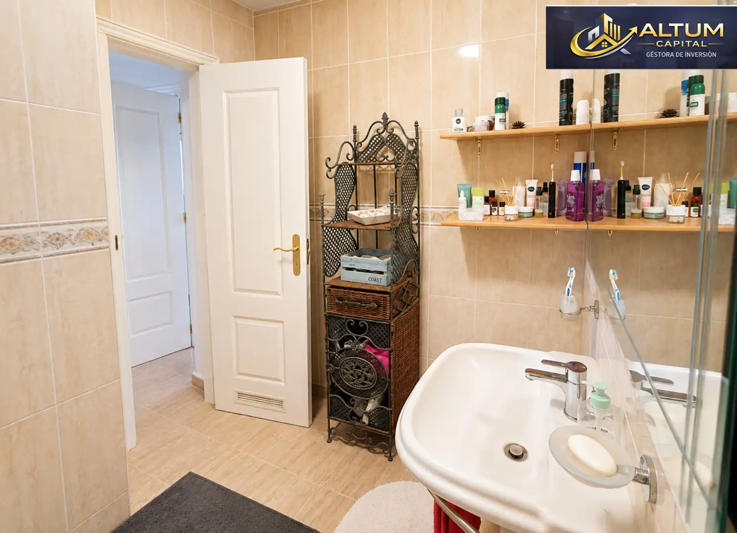 Bathroom of Flat for sale in Arona  with Furnished, Washing machine and Microwave