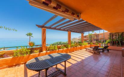 Terrace of Single-family semi-detached for sale in Estepona  with Terrace
