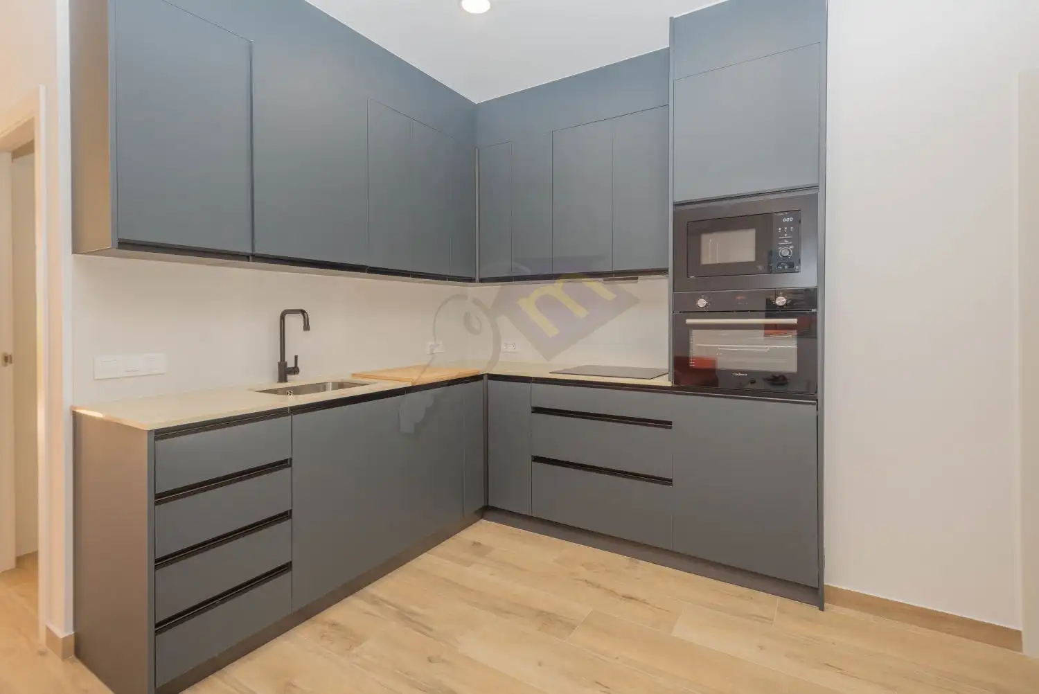 Cocina de Apartamento en venta en Calpe / Calp con Aire acondicionado, Calefacción y Terraza