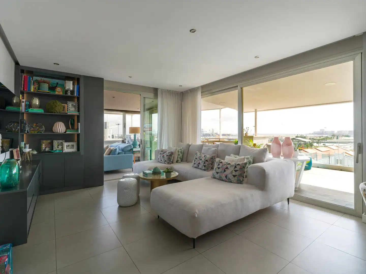 Sala de estar de Ático en venta en Las Palmas de Gran Canaria con Aire acondicionado, Terraza y Trastero