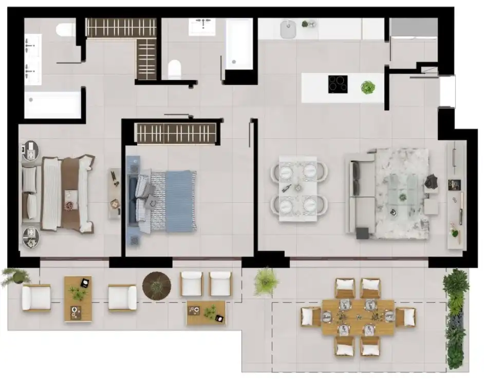 Apartament amb piscina en venda a Istán, imagen 9