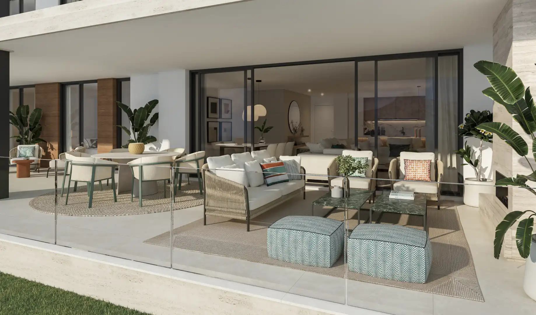 Terrace of Flat for sale in Marbella  with Air Conditioner, Private garden and Terrace