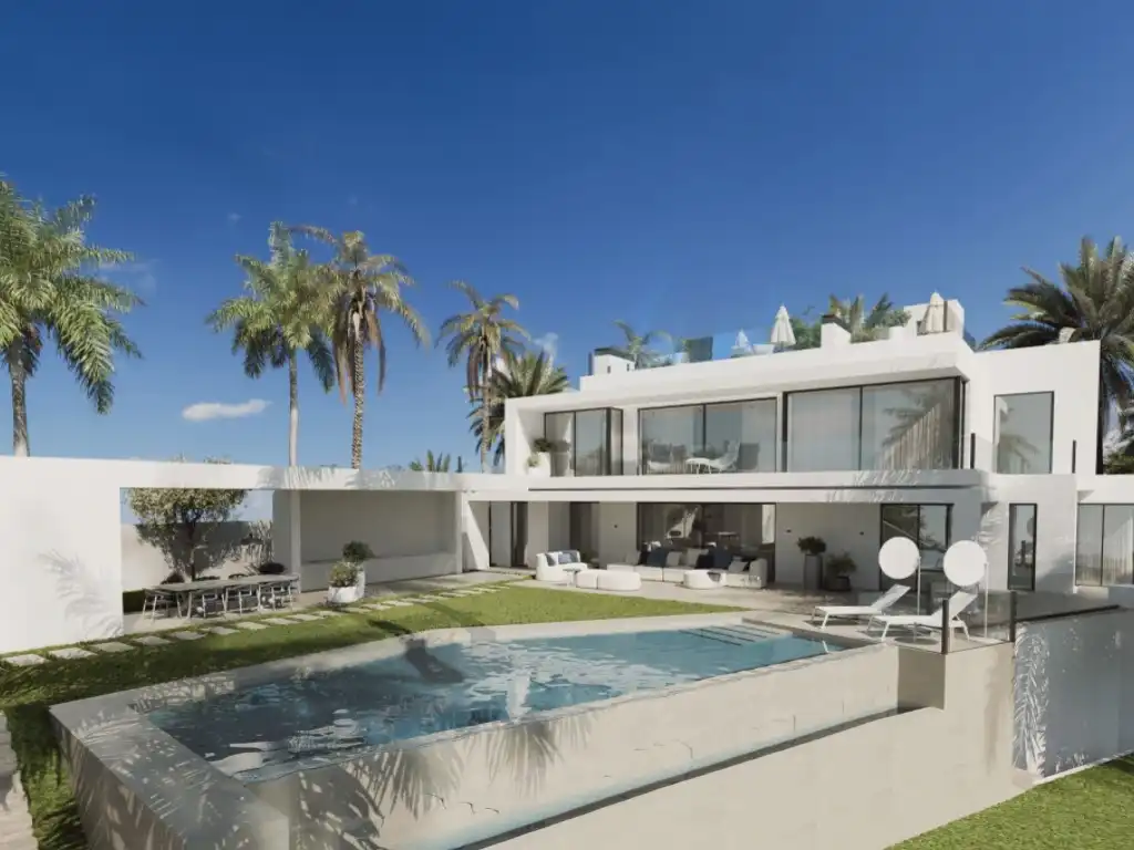 Jardín de Casa o chalet en venta en Marbella