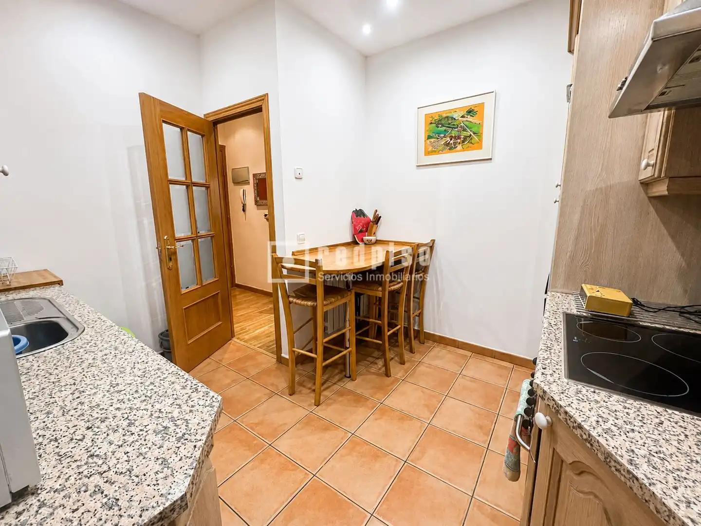 Cocina de Piso en venta en Madrid con Calefacción, Parquet y Terraza