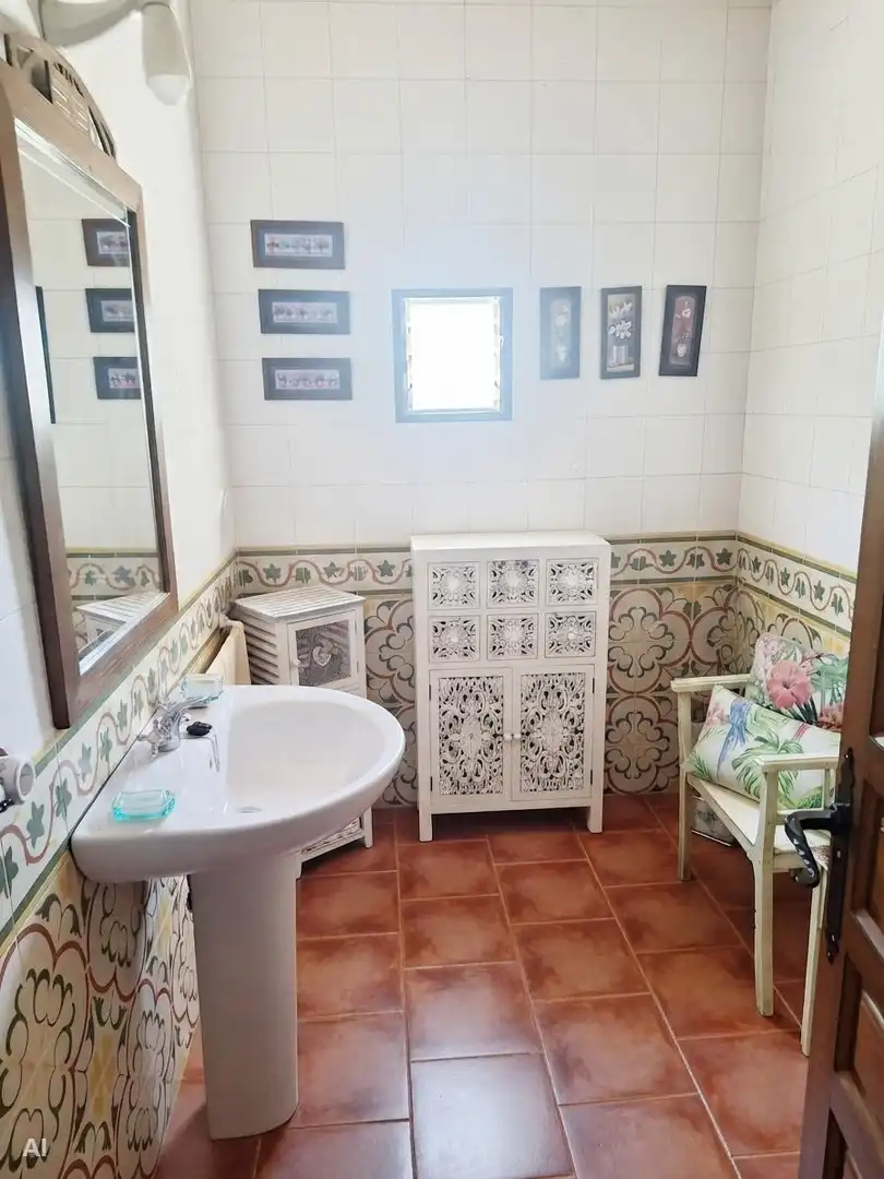 Baño de Casa o chalet en venta en Santa Marta con Aire acondicionado, Piscina y Amueblado
