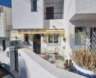 Exterior view of Single-family semi-detached for sale in Nerja  with Air Conditioner, Terrace and Balcony