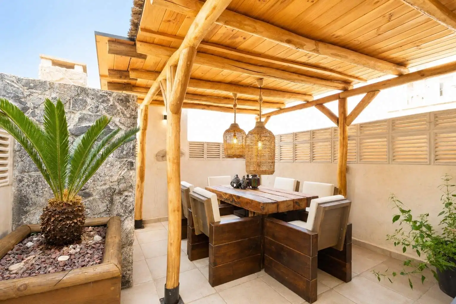 Terrasse von Wohnung zum Verkauf in Barx mit Terrasse und Abstellraum