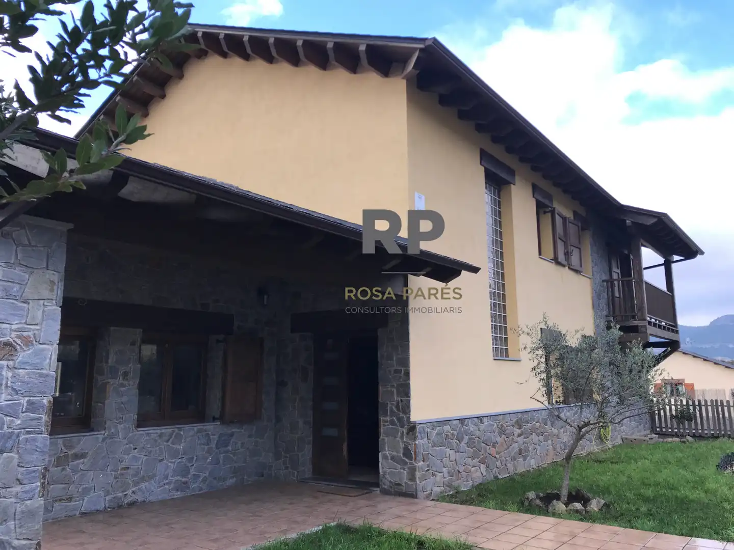 Vista exterior de Casa o xalet en venda en Seva amb Calefacció i Jardí privat