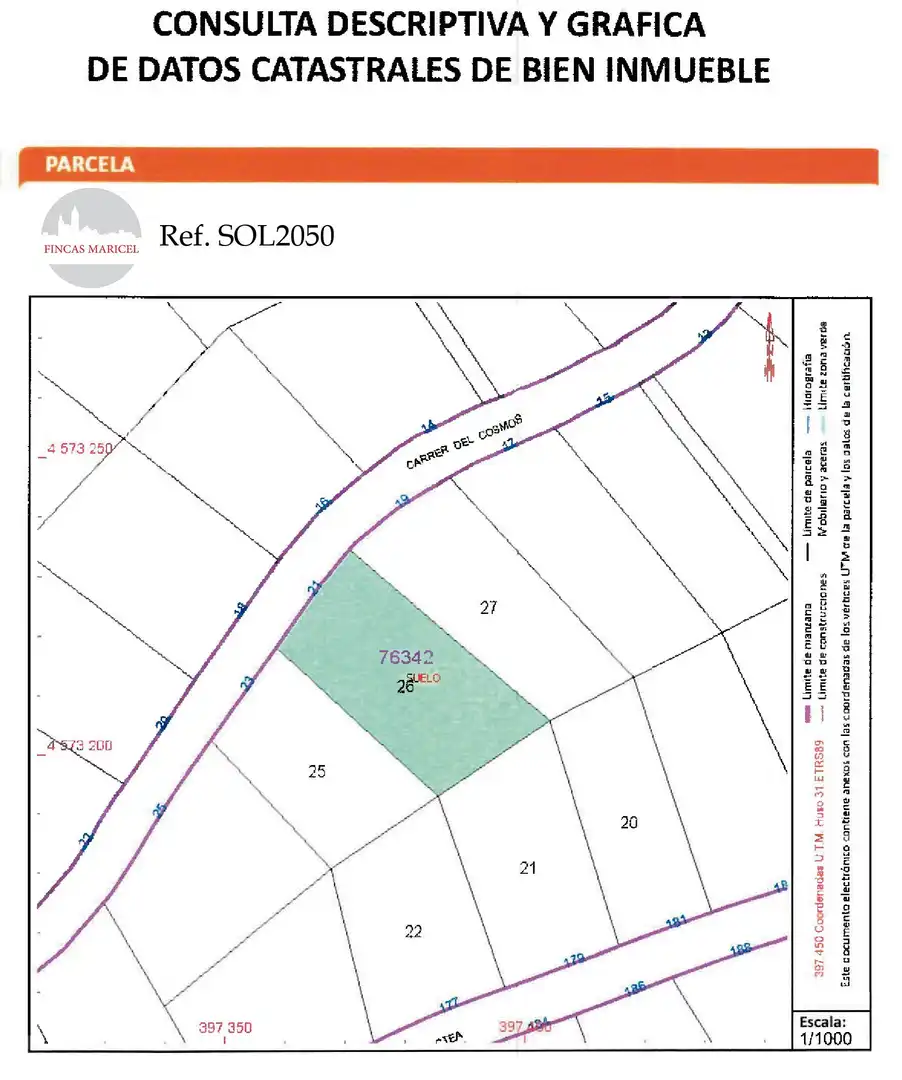 Lands and plots for sale in Olivella