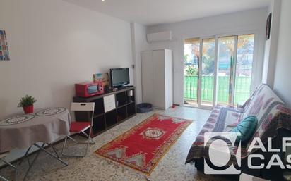 Sala d'estar de Pis en venda en Lloret de Mar amb Aire condicionat, Terrassa i Piscina