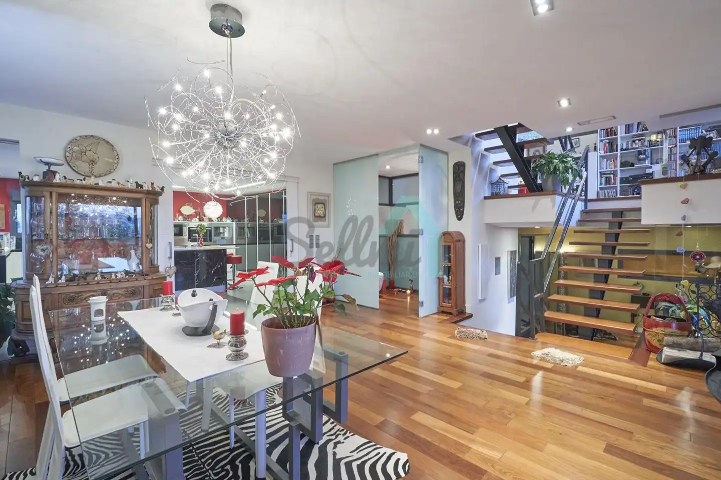 Dining room of Houses for sale in Oviedo   with Air Conditioner, Heating and Private garden