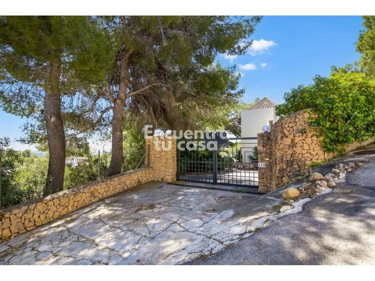 Vista exterior de Casa o chalet en venta en Altea con Aire acondicionado, Calefacción y Jardín privado