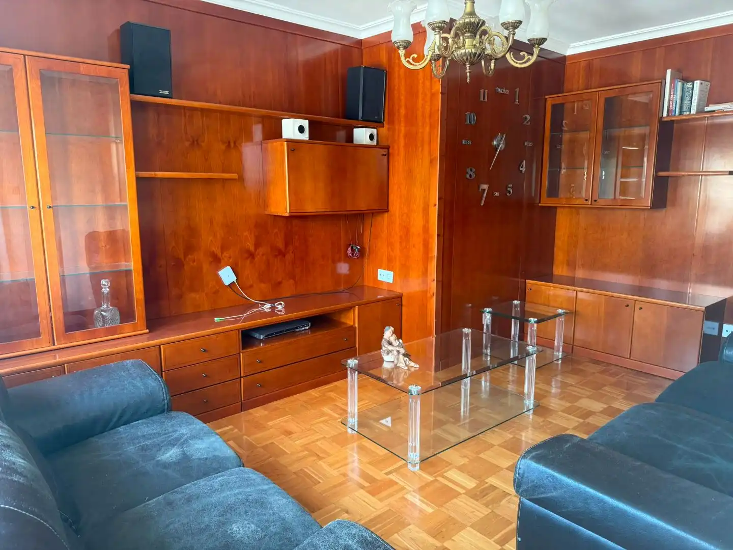 Sala de estar de Piso en venta en Vigo  con Terraza y Balcón
