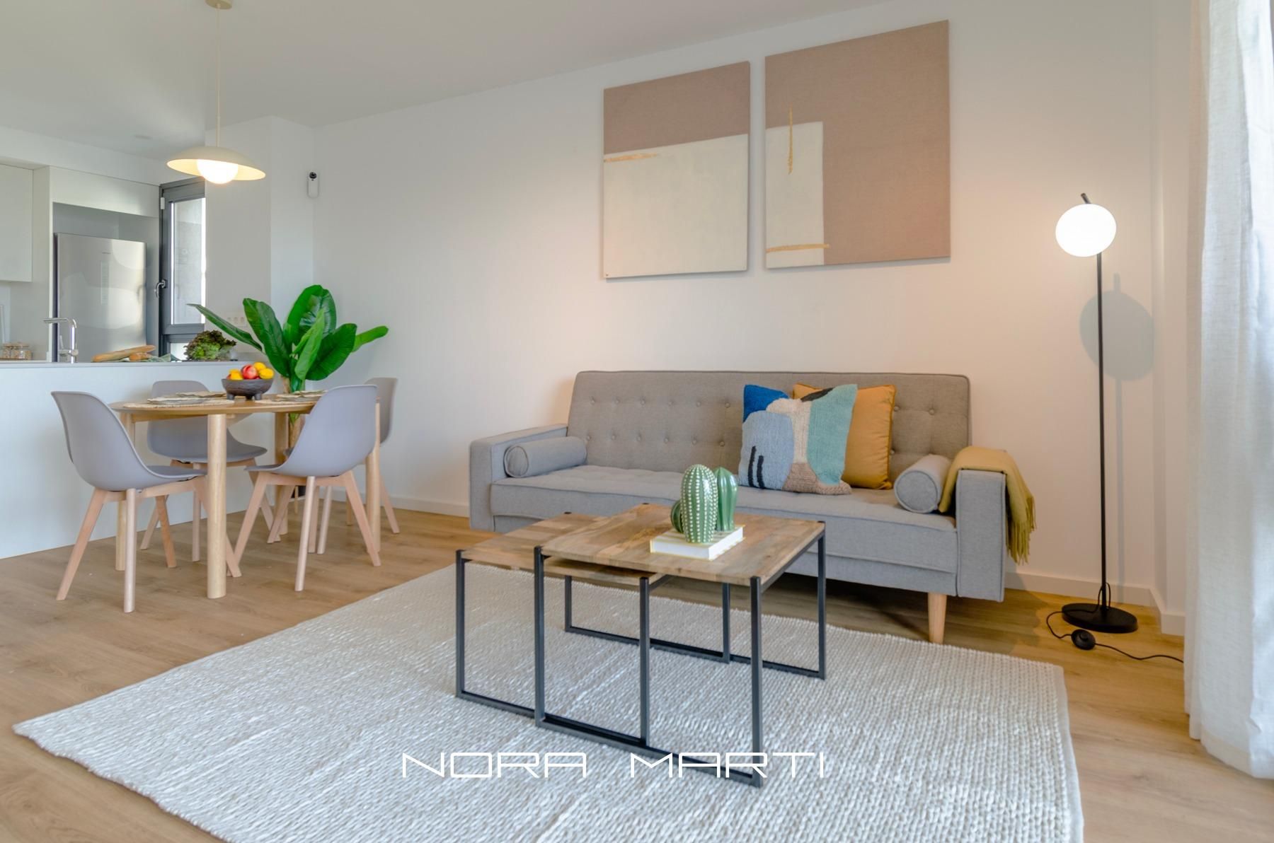 Living room of Flat to rent in Badalona  with Air Conditioner, Heating and Private garden