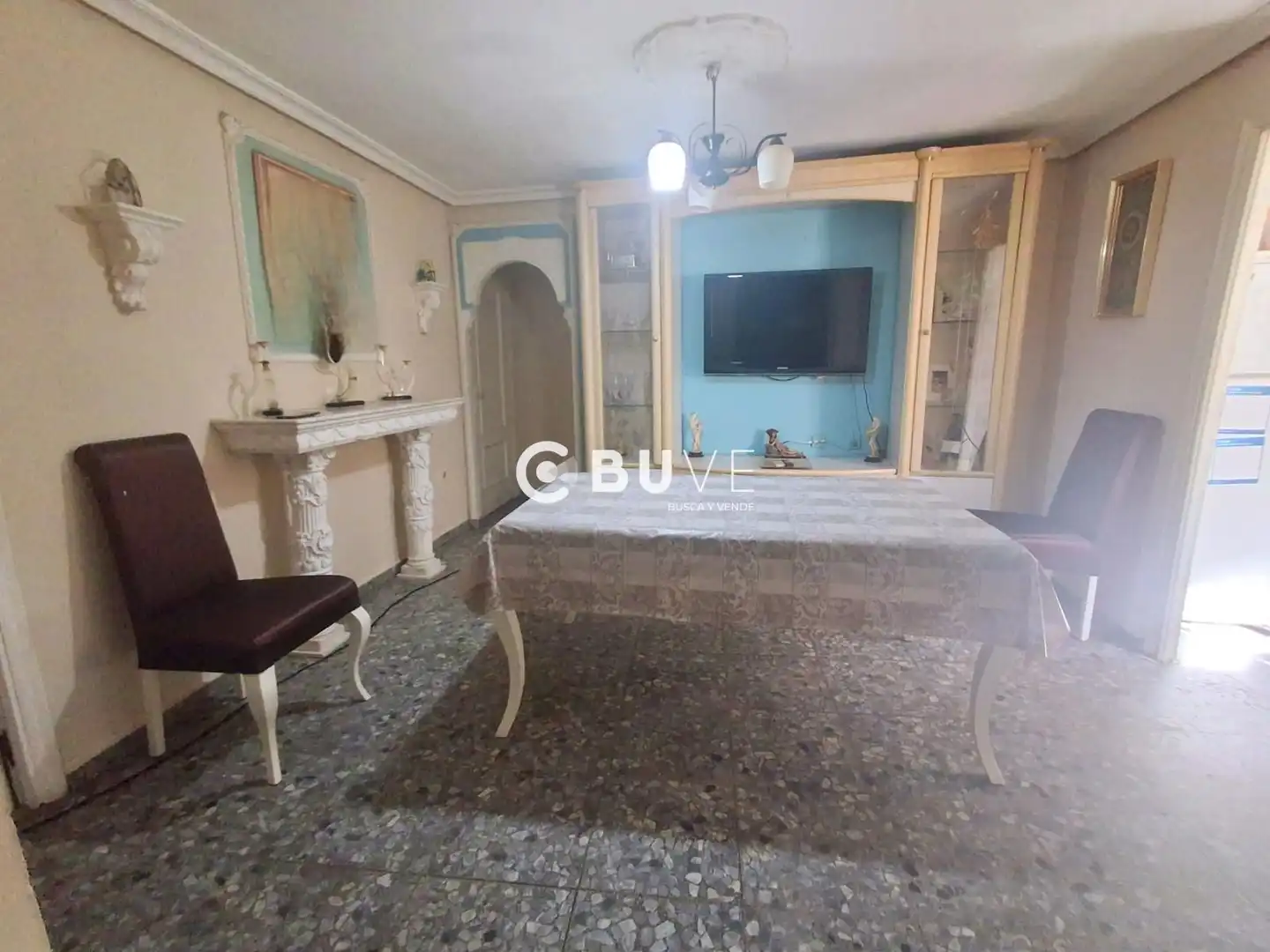 Living room of Houses for sale in  Sevilla Capital  with Terrace, Storage room and Furnished