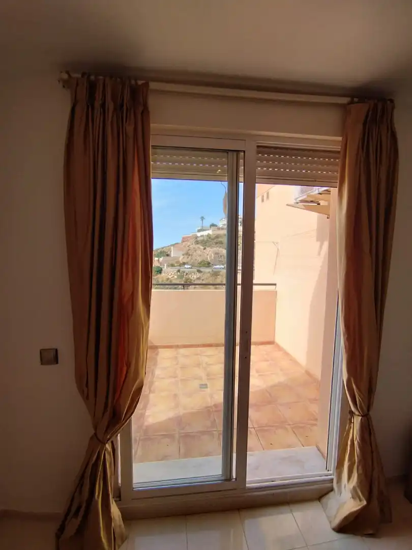 Balcony of Flat for rent in Vícar  with Air Conditioner, Terrace and Furnished