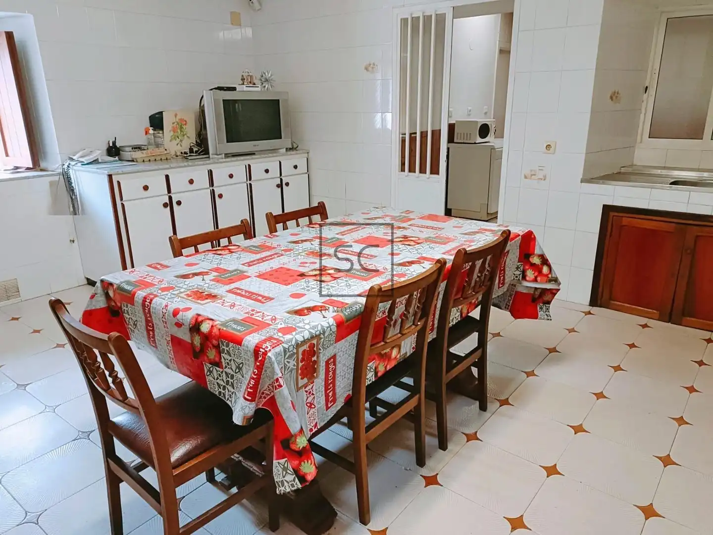 Dining room of Houses for sale in Narón  with Private garden
